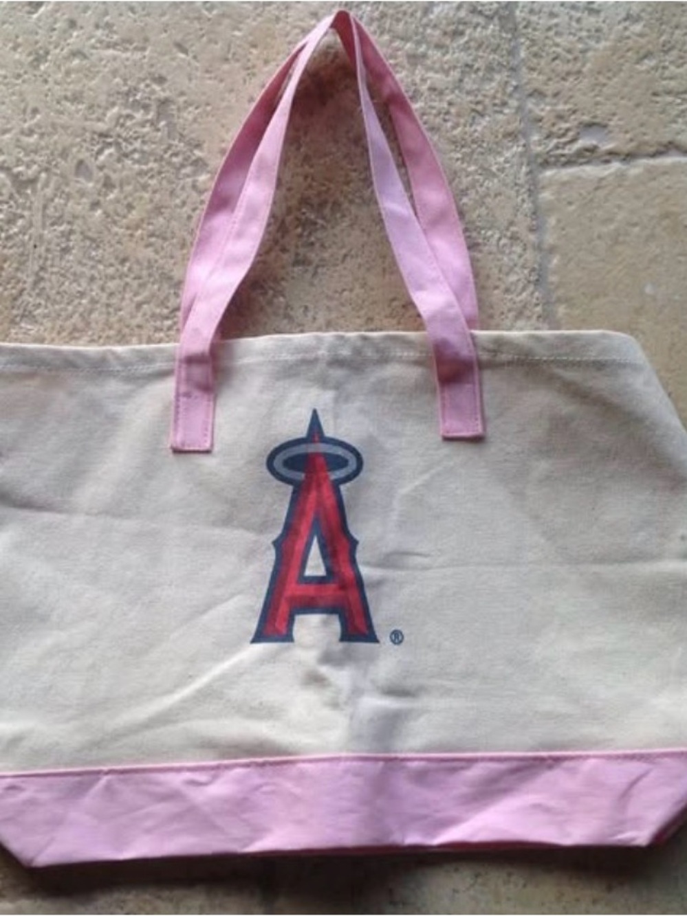 Anaheim Angels Canvas Tote Bag